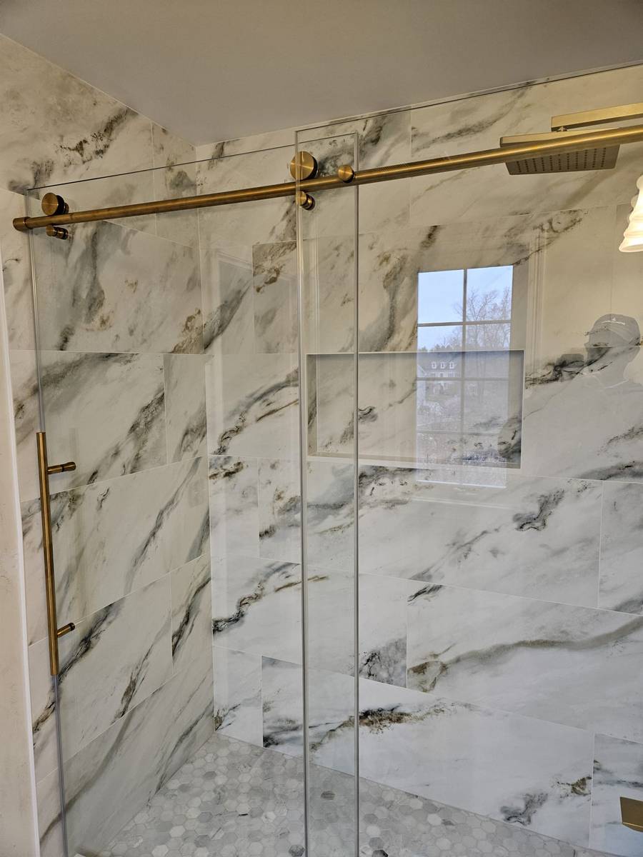 Kingdom Construction bathroom project